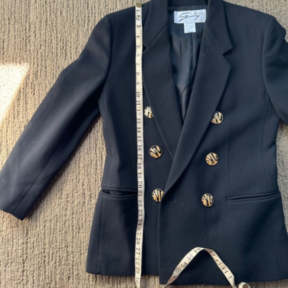 Vintage Genny Black Jacket - Picture 9 of 11